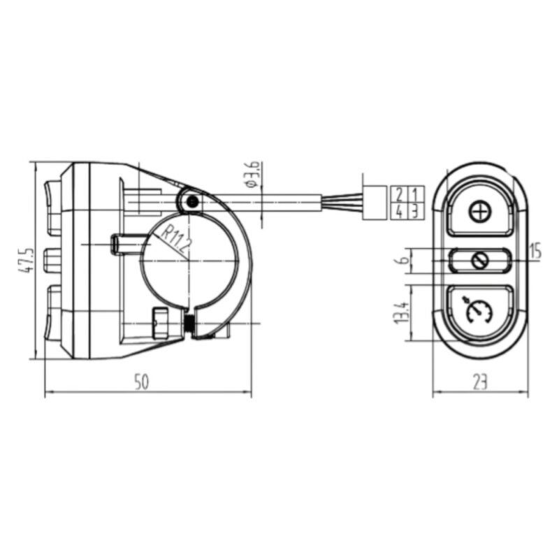 HONDA X-ADV750 Cruise control modül T-Harness kablo bağlantıları