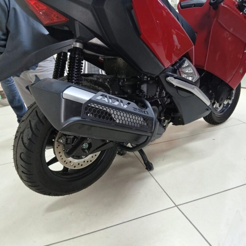 ADV 350 egzoz koruma darbe dayanımı