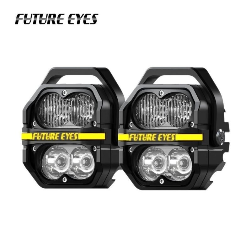 motosiklet sis farı 120W sarı LED güçlü aydınlatma