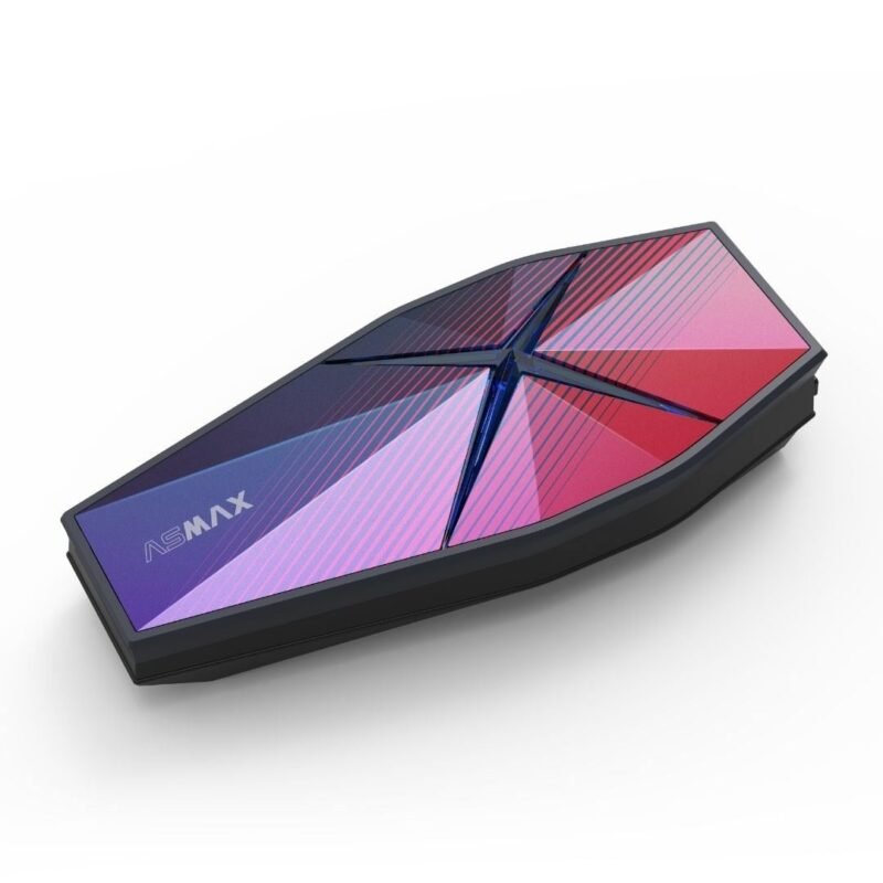 ASMAX F1 Pro mesh interkom sistem motosiklet kaskına monte edilmiş
