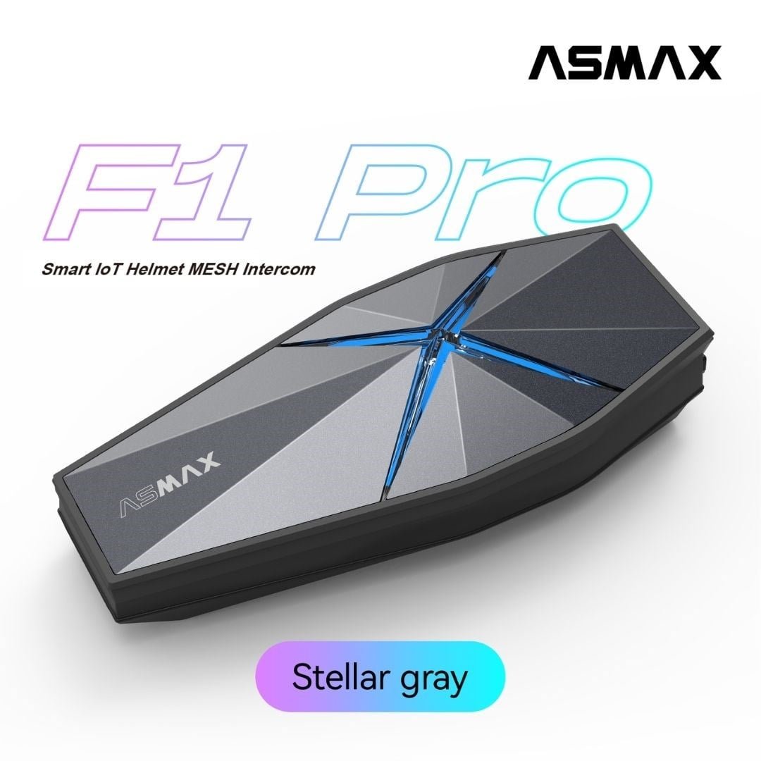 mesh interkom kulaklık ASMAX F1 Pro ön görünüm