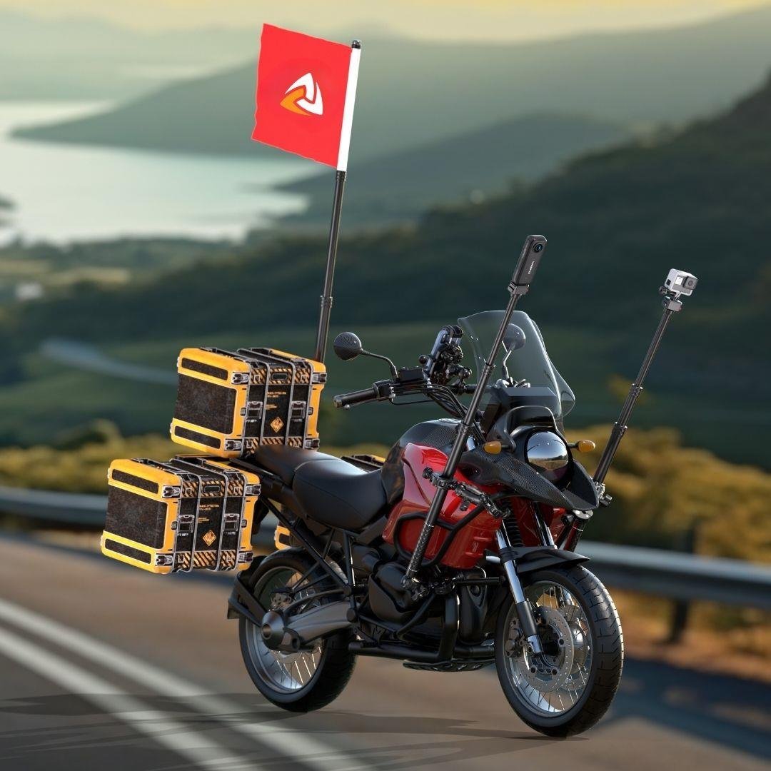 Motosiklet video çekim aparatı
